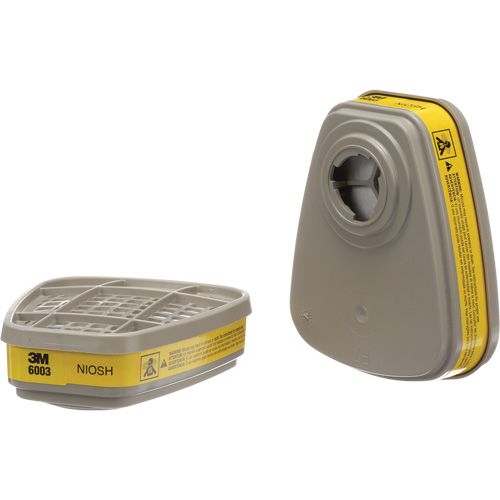 Cartouches pour respirateur s&eacute;rie 6000, Cartouche gaz/vapeur, Vapeurs organiques/Gaz acides Oxymax Inc