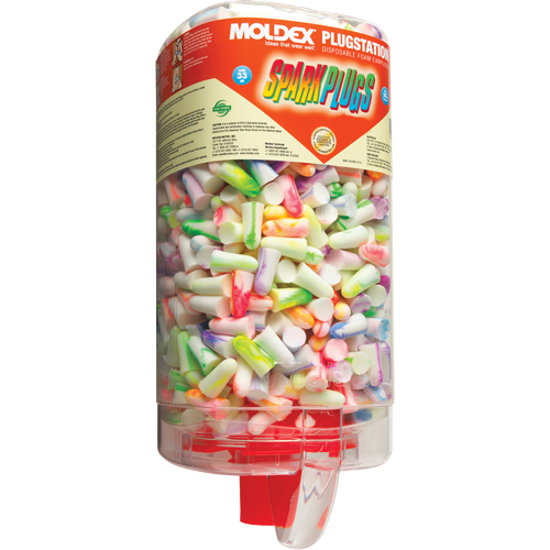 Distributeurs de bouchons d'oreilles Plugstation SparkPlugs Oxymax Inc
