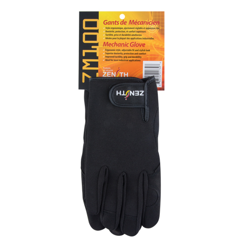 Gants pour m&eacute;canicien ZM100, Paume Synth&eacute;tique, Taille Moyen Oxymax Inc