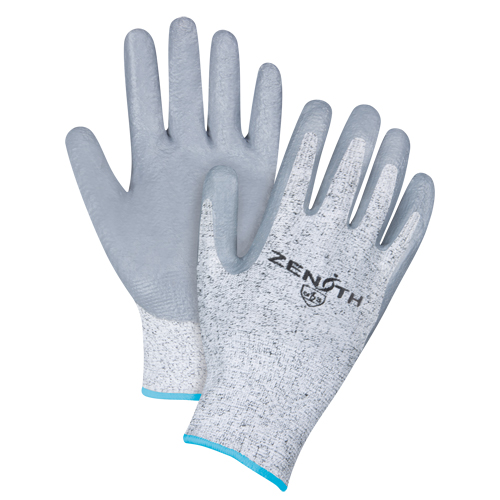 Gants &eacute;lastiques sans coutures r&eacute;sistants &agrave; la coupe, Taille T-Grand/10, Calibre 13, Rev&ecirc;tement Nitrile, Enveloppe en PEHP, ANSI/ISEA 105 niveau 2/EN 388 niveau 3 Oxymax Inc