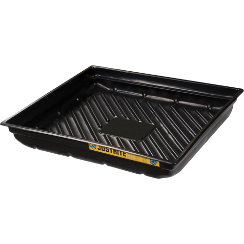 EcoPolyBlend Spill Tray, 37.75" L x 34" W x 5.5" H, 23 US gal. Spill Capacity Oxymax Inc