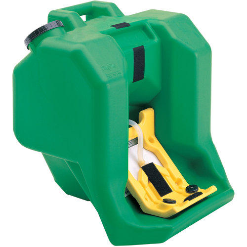 Portable Eyewash Station, Gravity-Fed, 16 gal. Capacity, Meets ANSI Z358.1 Oxymax Inc
