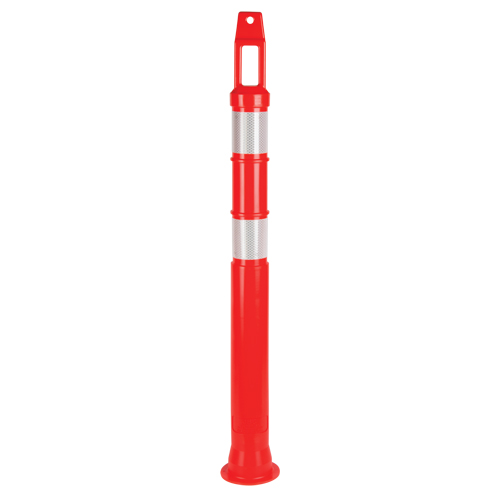 Poteau d&eacute;lin&eacute;ateur de premi&egrave;re qualit&eacute;, 42" h, Orange Oxymax Inc