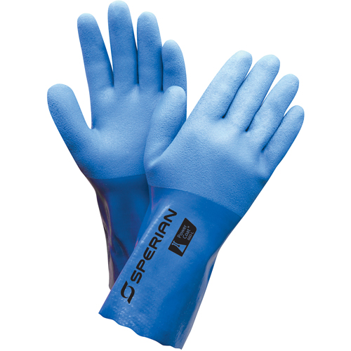Gants &agrave; triple enduit, Taille T-Grand/10, 12" lo, PVC, Doublure en Ouat&eacute;e,  Oxymax Inc