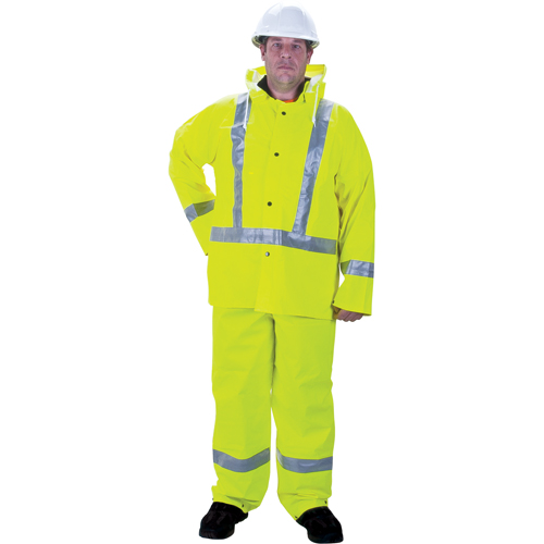 Imperm&eacute;able pour la circulation de premi&egrave;re qualit&eacute; RZ900, Petit, Jaune lime haute visibilit&eacute; Oxymax Inc