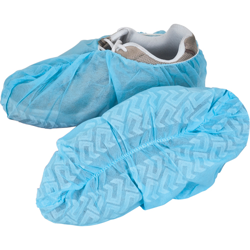 Shoe Covers, X-Large, Polypropylene, Blue Oxymax Inc