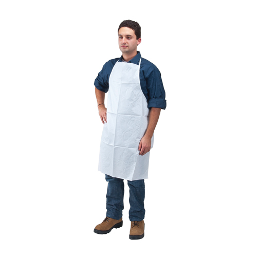 Microporous Protective Clothing, Microporous, White, 28" W x 36" L Oxymax Inc