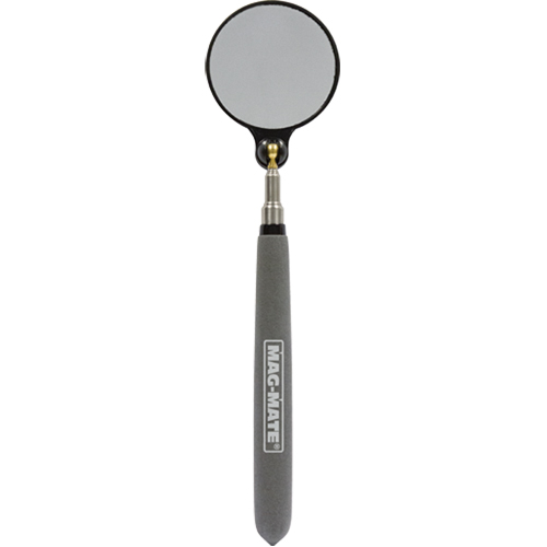 Miroir d'inspection, Circulaire, 2-1/4" lo x 2-1/4" la, T&eacute;lescopique Oxymax Inc