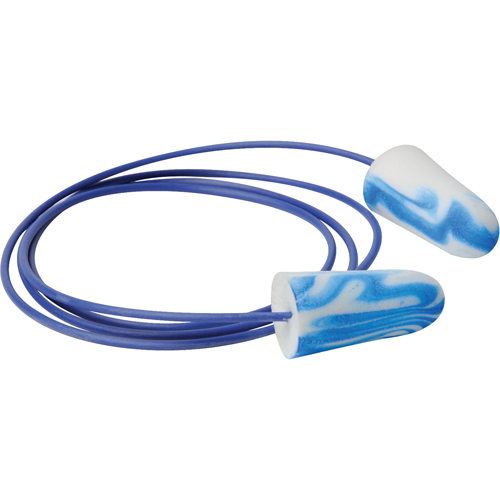 SparkPlugs&reg; Multi-Coloured Foam Earplugs, Bulk - Box, Corded Oxymax Inc