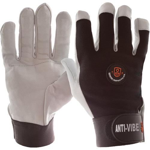 Gants antivibrations Air Glove, Taille Moyen, Paume Cuir perl&eacute; Oxymax Inc