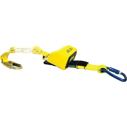 Retractable Lanyard, 9', Nylon, Swivel Oxymax Inc