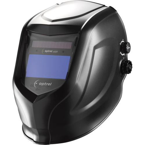 Masques de soudage p550, 3,94" lo x 1,97" la Champ de vision, Teinte 9 - 13, Noir Oxymax Inc