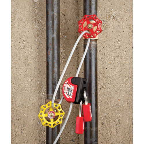 Verrou de c&acirc;ble ajustable, Longueur de 10' Oxymax Inc