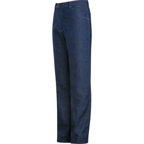 Flame-Resistant Relaxed Fit Denim Jeans, 32, x 37, Blue, 18 cal/cm² Oxymax Inc