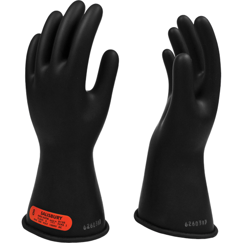 Gants isolants en caoutchouc Salisbury, ASTM classe 0, Taille 7, 11" lo Oxymax Inc