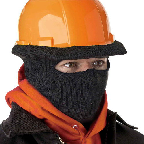 Coiffe extensibles &agrave; enfiler pour casques de s&eacute;curit&eacute;, Taille unique, Noir Oxymax Inc
