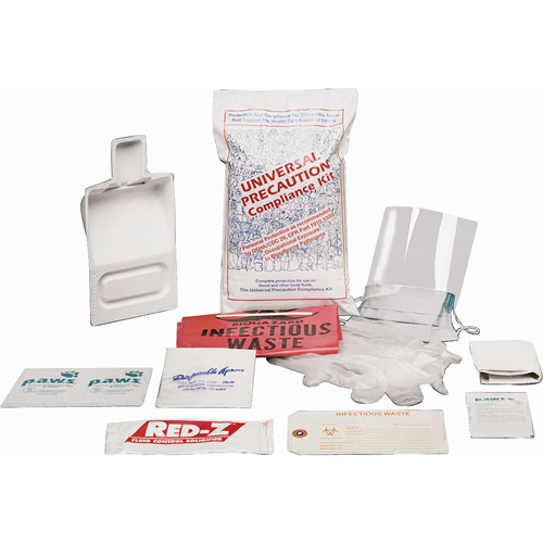 Fluid Spill Clean-Up Kit, Hazmat, Bag, None Absorbancy Oxymax Inc