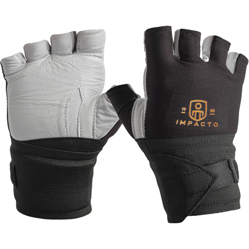 Anti-Vibration Gloves- Left, Size Small, Grain Leather Palm Oxymax Inc
