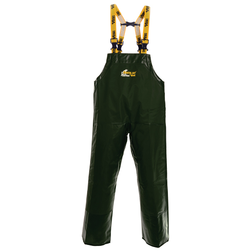 Bristol Bay Bib Pants, Medium, Polyester/PVC, Grey Oxymax Inc
