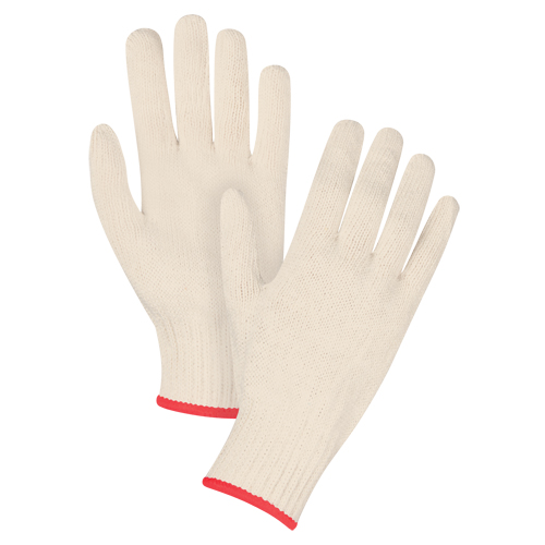 Gants en tricot de poids lourd, Poly/coton, Calibre 7, Petit Oxymax Inc