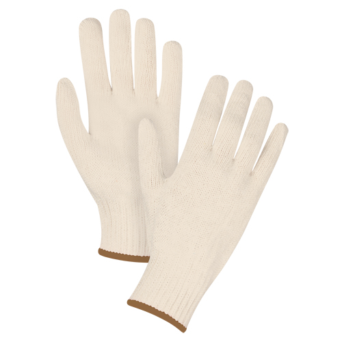 Gants en tricot d'usage standard, Poly/coton, Calibre 7, Grand Oxymax Inc