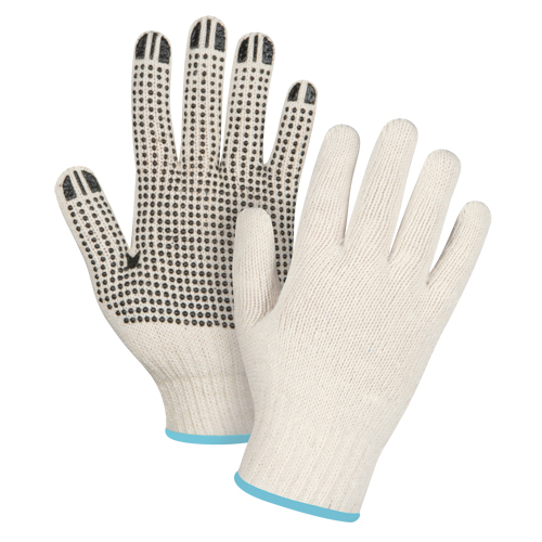 Gants tricot&eacute;s de poids lourd, Poly/coton, Un c&ocirc;t&eacute;, Calibre 7, T-Grand Oxymax Inc