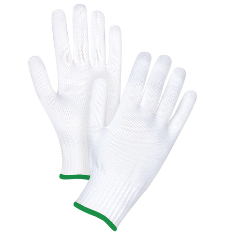 Gants tricot&eacute;s sans couture, Polyester, Calibre 10, Moyen Oxymax Inc