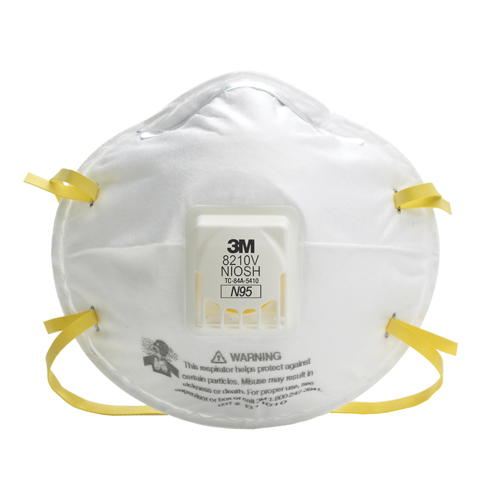 Respirateurs contre les particules 8210V, N95, Certifi&eacute; NIOSH Oxymax Inc