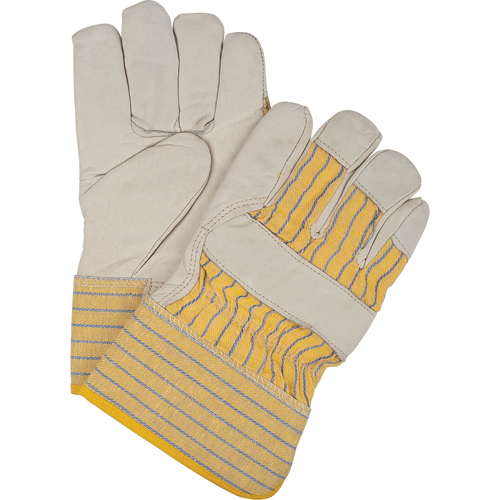 Gants d'ajusteur doubl&eacute;s pour l'hiver &agrave; chaleur sup&eacute;rieure, Grand, Paume en Cuir fleur de vache, Doublure en Thinsulate Oxymax Inc