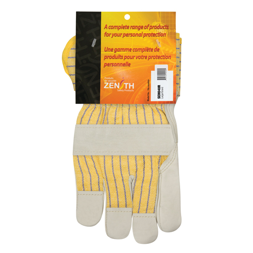 Gants d'ajusteur doubl&eacute;s pour l'hiver &agrave; chaleur sup&eacute;rieure, Grand, Paume en Cuir fleur de vache, Doublure en Thinsulate Oxymax Inc
