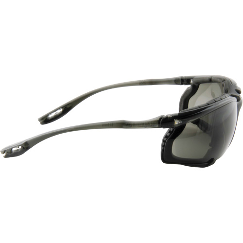 Virtua Safety Glasses with Foam Gasket, Grey/Smoke Lens, Anti-Fog, ANSI Z87+/Meets/Exceeds CSA Z94.3 Oxymax Inc