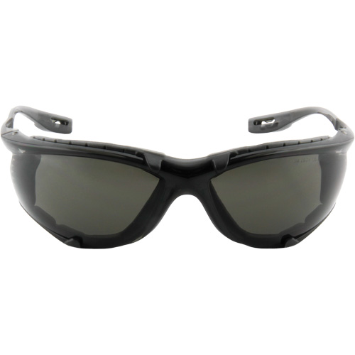 Virtua Safety Glasses with Foam Gasket, Grey/Smoke Lens, Anti-Fog, ANSI Z87+/Meets/Exceeds CSA Z94.3 Oxymax Inc