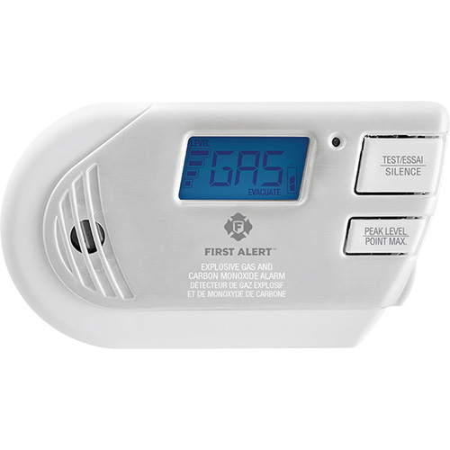 Plug-In Explosive Gas/Carbon Monoxide Combination Alarm Oxymax Inc