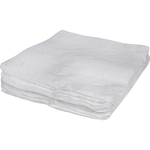 Premium Meltblown Sorbent Pads, Oil Only, 30" x 30", 50 gal. Absorbancy Oxymax Inc