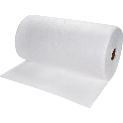 Rouleaux absorbants souffl&eacute;es de premi&egrave;re qualit&eacute;, Lourd, 150' lo x 30" la, Absorption 50 gal. Oxymax Inc