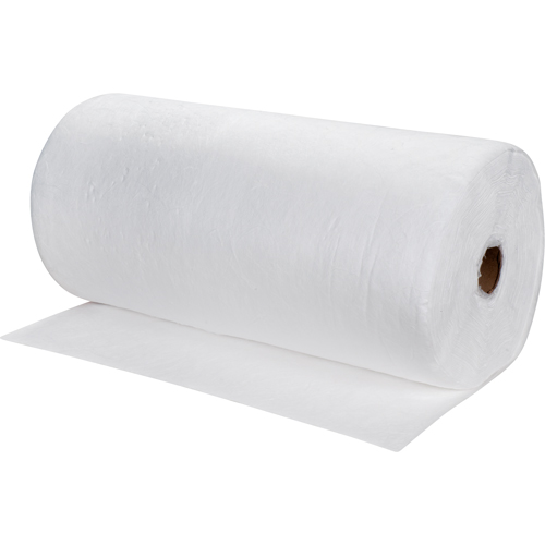 Rouleaux absorbants souffl&eacute;es de premi&egrave;re qualit&eacute;, Poids moyen, 150' lo x 30" la, Absorption 40 gal. Oxymax Inc