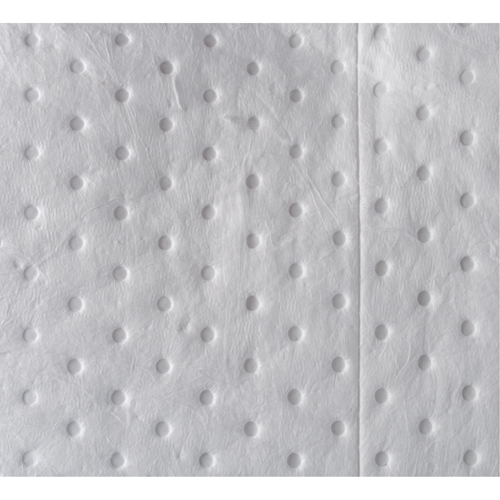 Premium Bonded Sorbent Pads, Oil Only, 15" x 17", 8 gal. Absorbancy Oxymax Inc