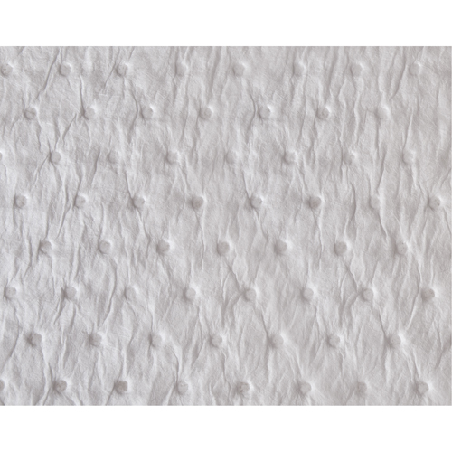 Premium Fine Fiber Sorbent Pads, Oil Only, 15" x 17", 25 gal. Absorbancy Oxymax Inc