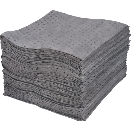 Premium Laminated (SMS) Sorbent Pads, Universal, 15" x 17", 30 gal. Absorbancy Oxymax Inc
