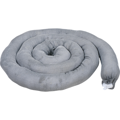 Remblais tubulaires absorbants, Universel, Absorption 40 gal., 3" la x 10' lo, Pqt de 10 Oxymax Inc