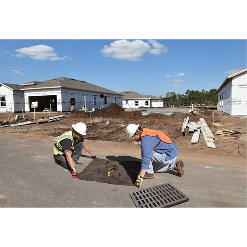 Plus Ultra-Drain Guard&reg; Catch Basin Insert, Oil & Sediment, 48" L x 36" W Oxymax Inc