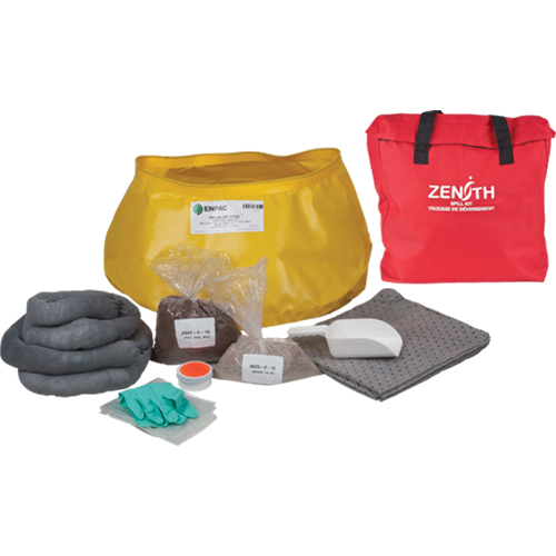 Western Canada Spill Kit, Universal, Bag, 17 US gal. Absorbancy Oxymax Inc