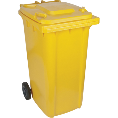 Yellow Mobile Container, Polyurethane, 63 Gallons/63 US gal. Oxymax Inc