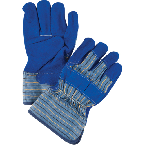 Premium Quality Fitters Gloves with Kevlar&reg; Stitching, Large, Split Cowhide Palm, Cotton Inner Lining Oxymax Inc