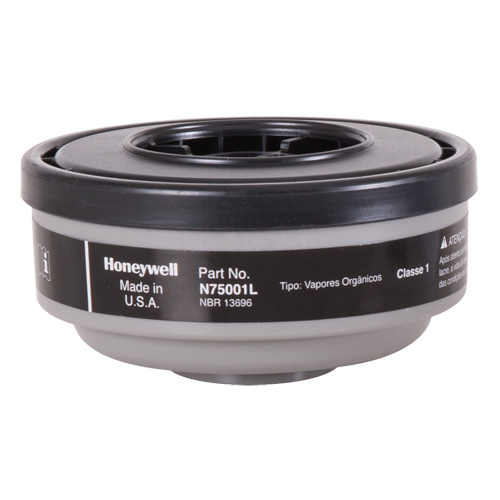 Cartouches pour respirateur s&eacute;rie N de North, Cartouche gaz/vapeur, Vapeur organique Oxymax Inc