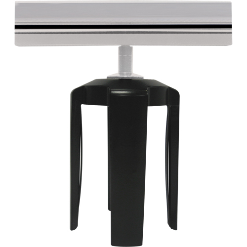 Tensabarrier&reg; Sign Bracket with Adapter, Chrome Oxymax Inc