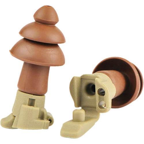 Bouchons d'oreilles BattlePlugs Impulse, Sans cordon, Paire - Boîtier en plastique, 24 dB NRR, Grand Oxymax Inc