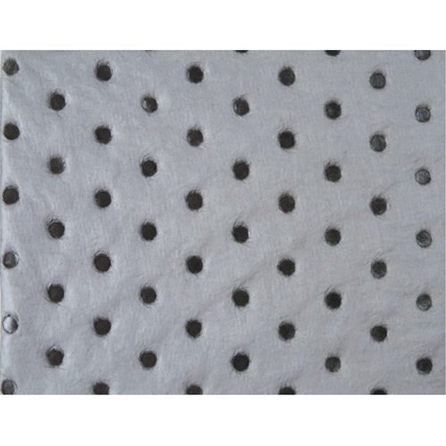 Industrial-Grade Fine Fibre Sorbent Pads, Universal, 15" x 17", 40 gal. Absorbancy Oxymax Inc