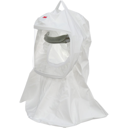 Cagoule Versaflo de haute durabilit&eacute; avec coiffe int&eacute;gr&eacute;e, Grand/Moyen, Coiffe souple, Bavette Simple Oxymax Inc