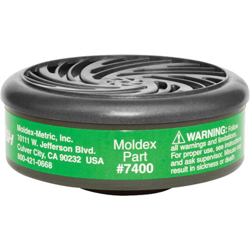 Cartouche de respirateur pour ammoniac/m&eacute;thylamine, Cartouche gaz/vapeur, Ammoniac/M&eacute;thylamine Oxymax Inc